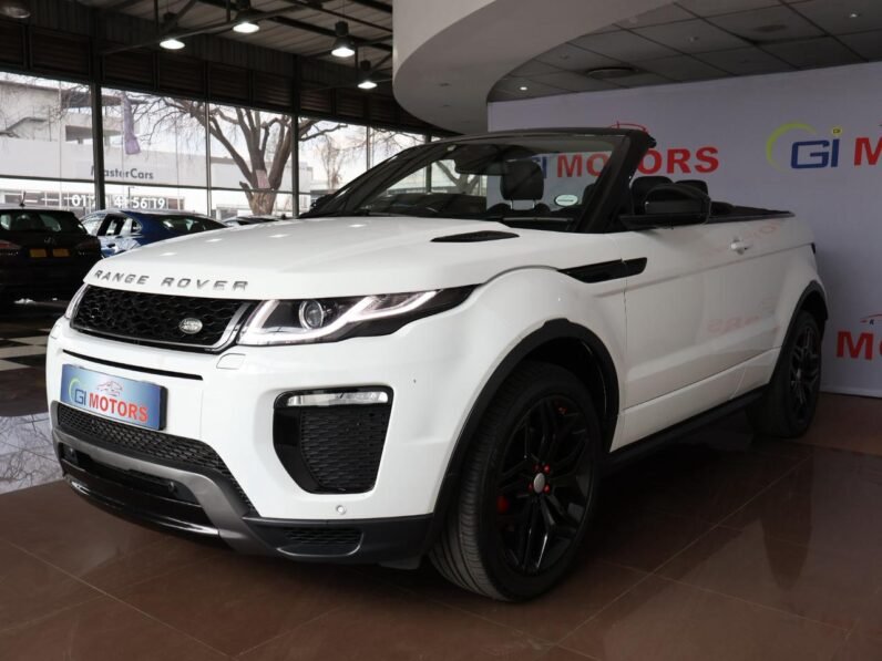 2016 Land Rover Range Rover Evoque 2.0 Si4 Convertible