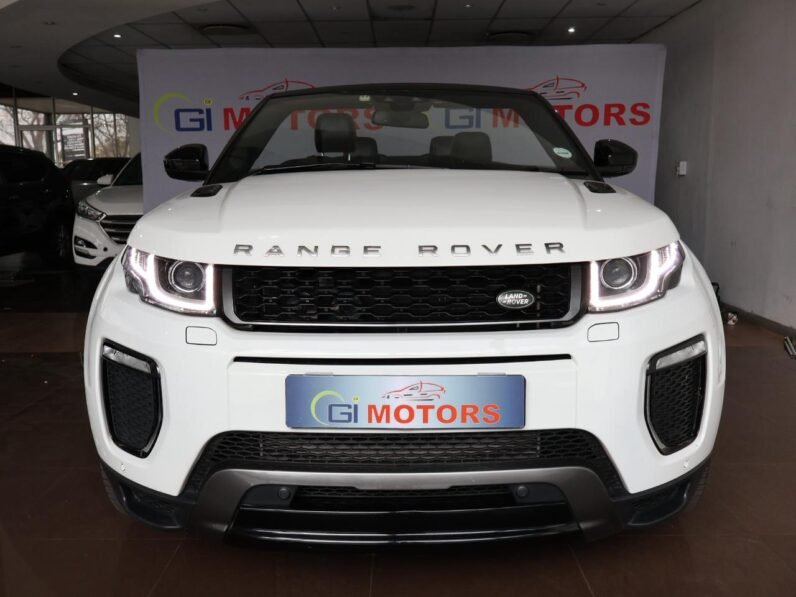 2016 Land Rover Range Rover Evoque 2.0 Si4 Convertible