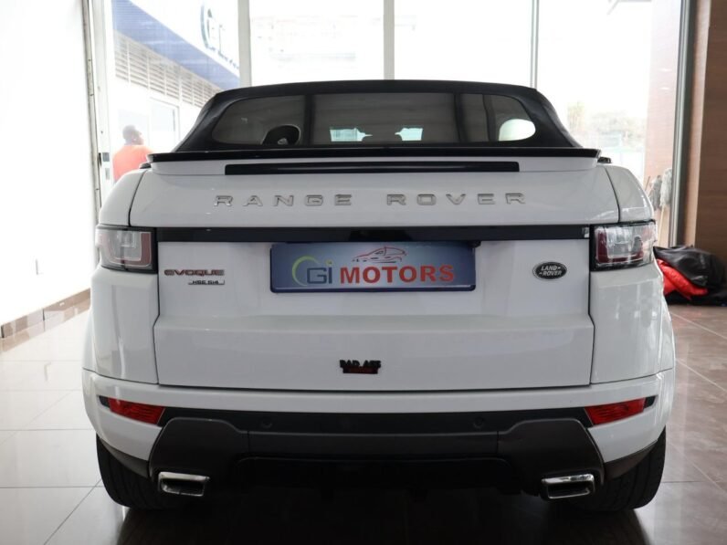 2016 Land Rover Range Rover Evoque 2.0 Si4 Convertible