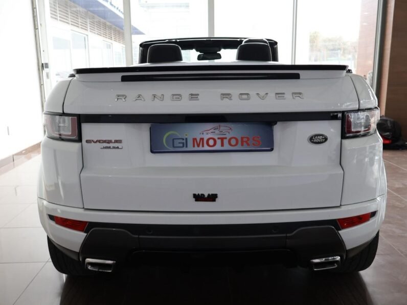 2016 Land Rover Range Rover Evoque 2.0 Si4 Convertible