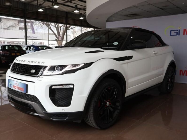 2016 Land Rover Range Rover Evoque 2.0 Si4 Convertible